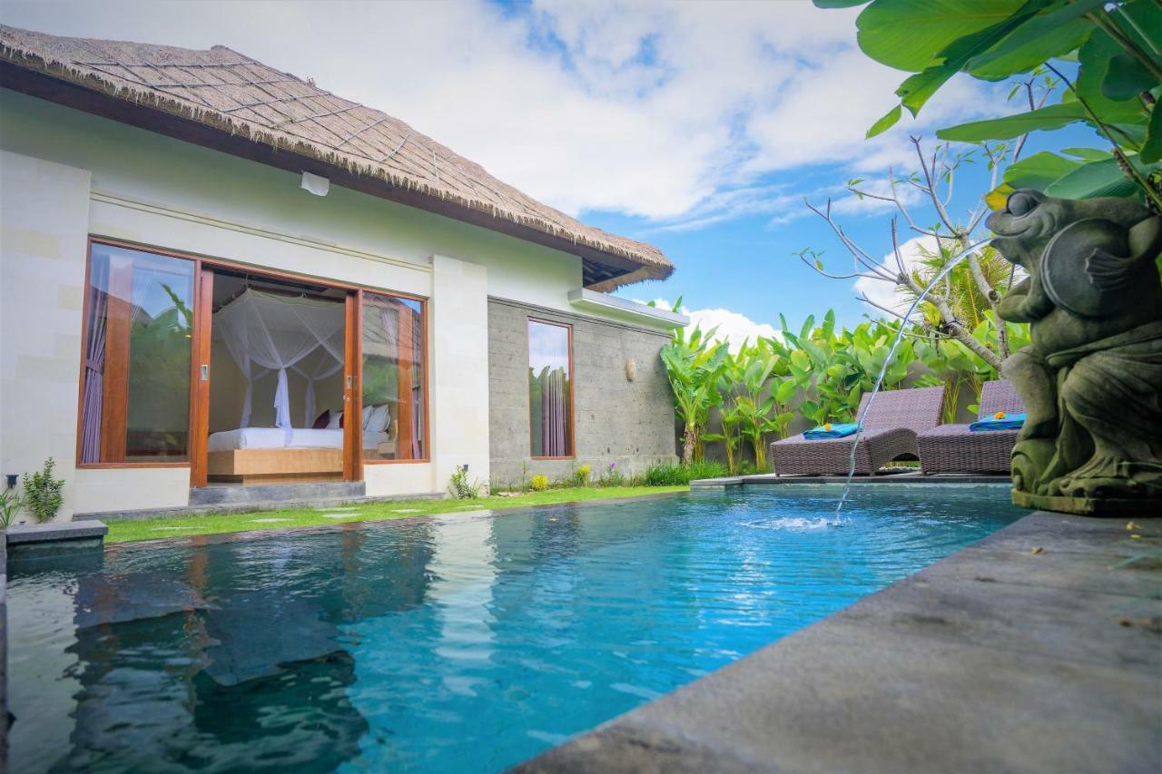 Three Gold Luxury Private Villas Ubud Exterior foto