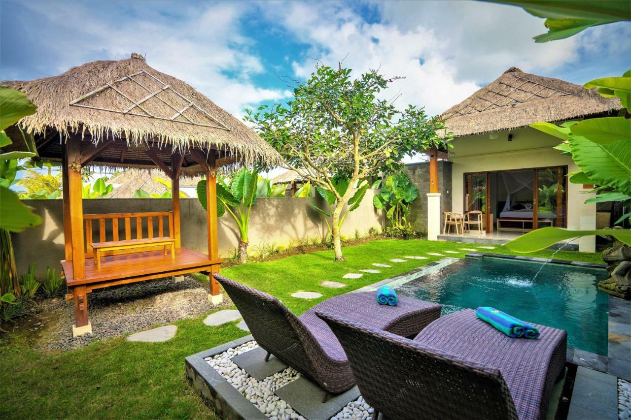 Three Gold Luxury Private Villas Ubud Exterior foto